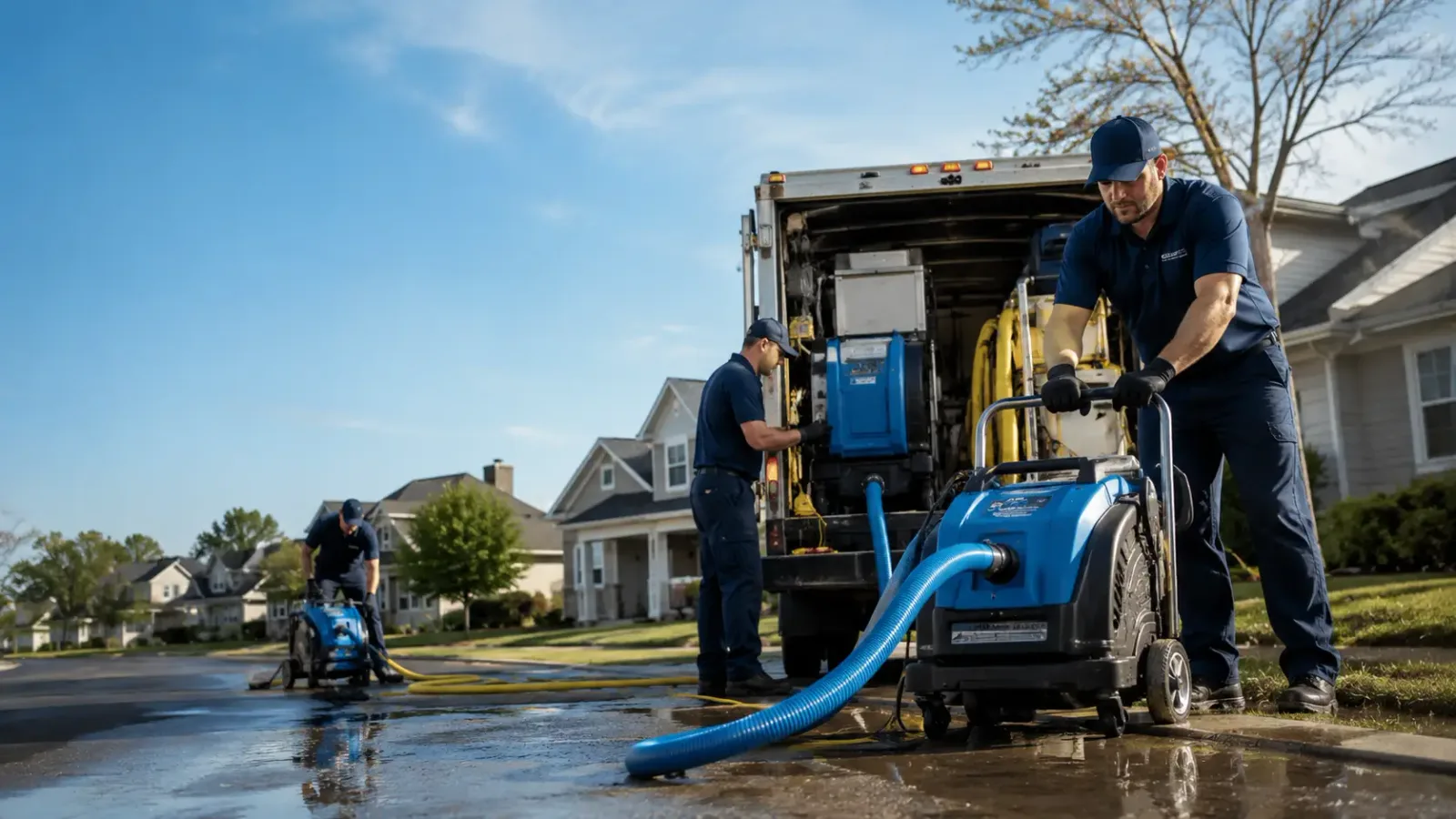 Flood Damage Cleanup in Hext, TX